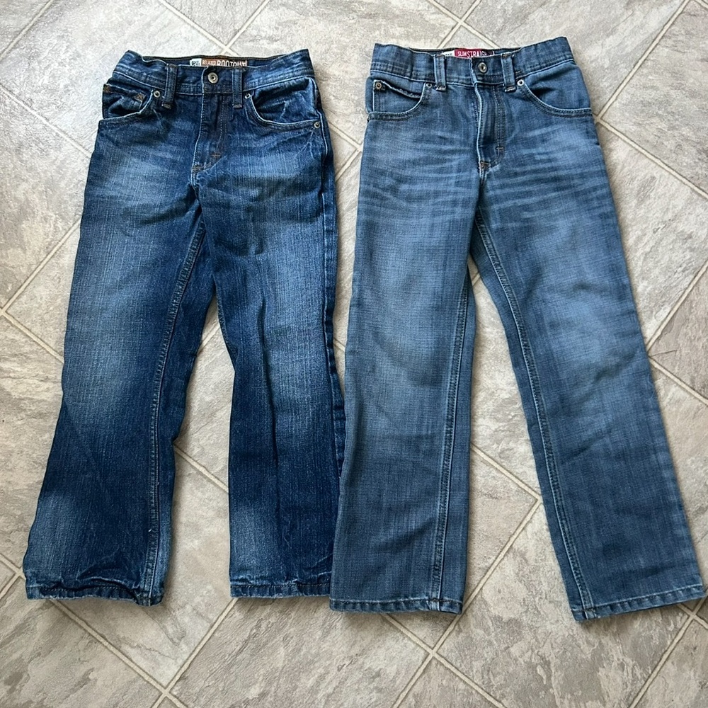 Lee Men's Straight Blue Jeans Duo